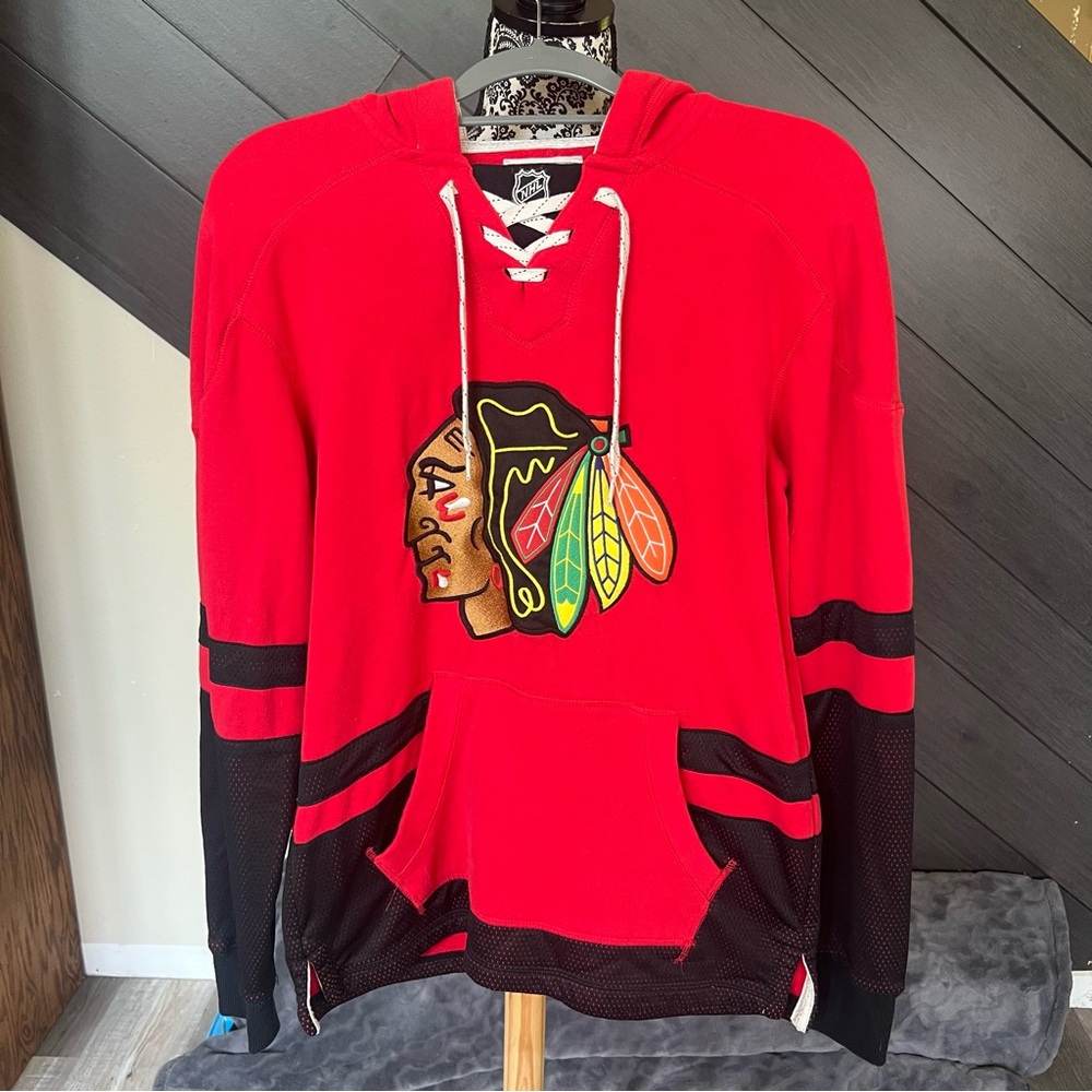CCM Red Blackhawks‎ Hoodie